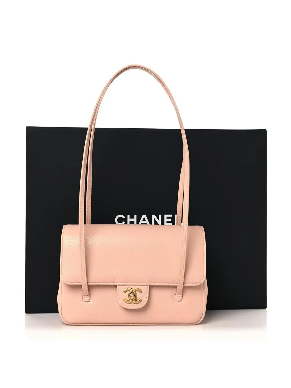 Chanel Shiny Caviar Preppy Coco Small #324171C74B